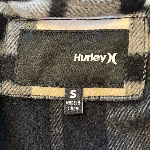 Hurley NWOT HURLEY Black and Black Bomber Jackets Size S - Picture 2 of 7